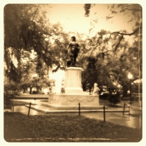 Savannah, Georgia Statue